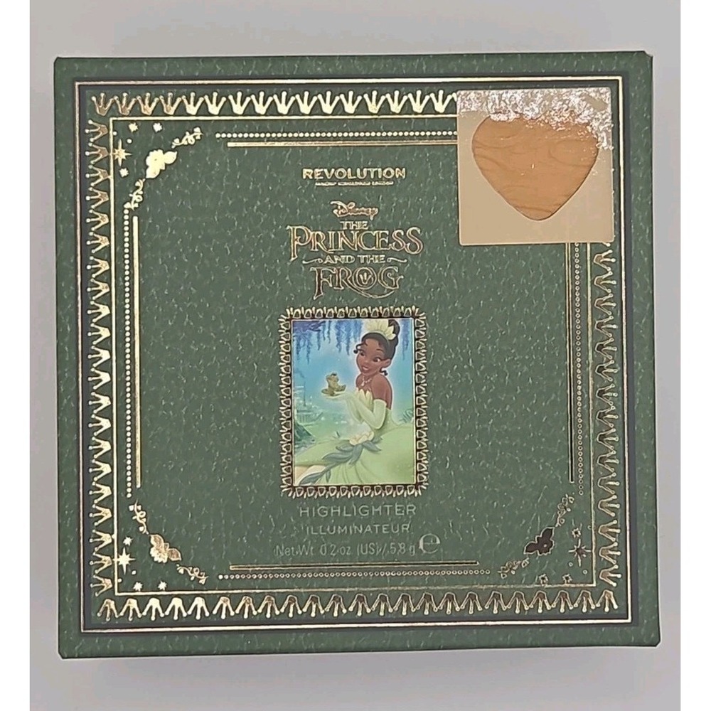 Princess and the Frog Gold Heart Highlighter Sealed Box Cruelty Free